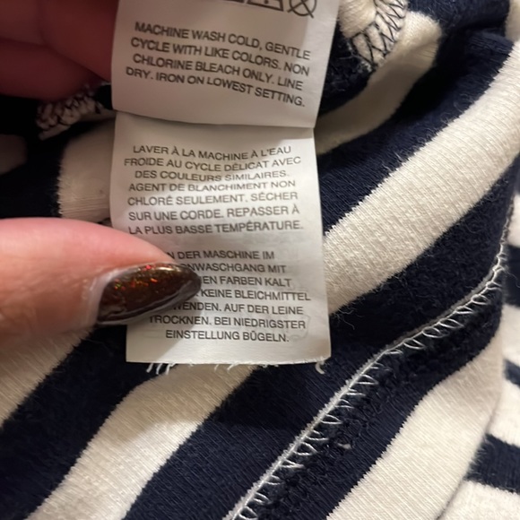 J. Crew striped ponte knit dress - Picture 6 of 7